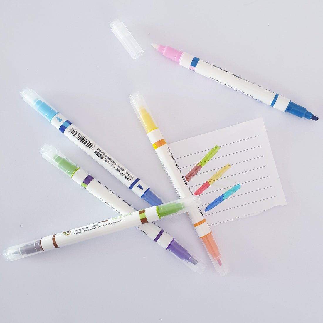 Hidden Words Activity - Chameleon colour changing markers