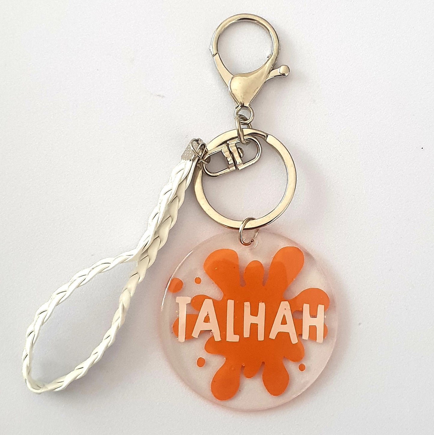 Personalised Acrylic Keychains -  Paint Splash